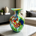 Vintage Murano-Style Art Glass Vase | One Piece in Stock